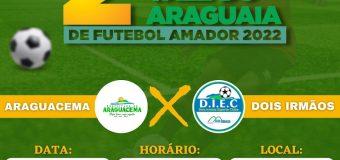 Copa Vale do Araguaia: Araguacema X Dois Irmãos