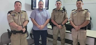 Prefeito Marquinho esteve reunido com o Comando da Polícia Militar do Vale do Araguaia