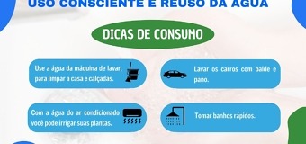 USO CONSCIENTE E REUSO DA ÁGUA – DEVER DE TODOS!
